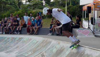 Dumbéa : Les riders se sont de nouveau affrontés au Big up spot