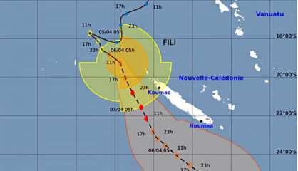 [DIRECT] Fili se renforce et devrait devenir un cyclone dans la nuit de mercredi à jeudi