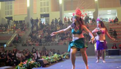Le premier concours de danse tahitienne bat son plein à l'Arène du Sud ce samedi