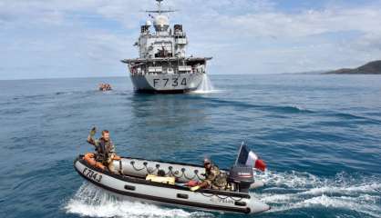 Les Fanc mènent une opération de police des mers