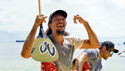 Va’a : Albert Mainguet et Kaimana Bastien sur le podium mondial