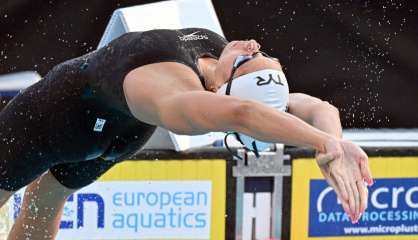Natation : Emma Terebo en finale européenne sur 100 m dos, Maxime Grousset titré en relais