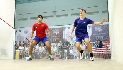 Squash : Brice Nicolas et les Bleuets éliminés en quart de finale