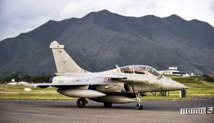 Un avion Rafale toujours en Calédonie