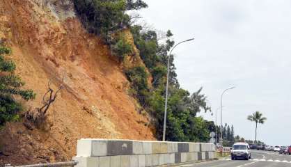 Le talus face à la Bodega a retrouvé de la stabilité