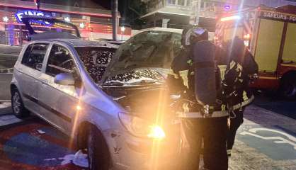 Une voiture prend feu à Nouméa : les quatre passagères et le nourrisson s’en sortent indemnes