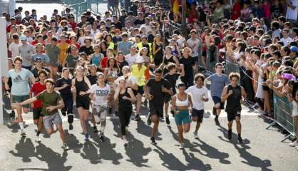 Les élèves de Lapérouse courent dans la bonne humeur