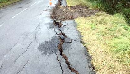 Six semaines de travaux pour réparer la route du Littoral