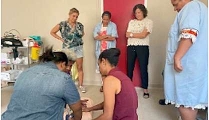 Les agents des dispensaires de Thio et de l’île des Pins formés aux urgences