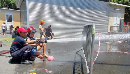 Journée solidaire à la caserne des pompiers de Dumbéa