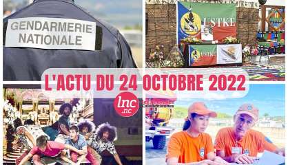 Le tour de l'actualité en Nouvelle-Calédonie du 24 octobre 2022