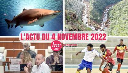 Le tour de l'actualité en Nouvelle-Calédonie du 4 novembre 2022