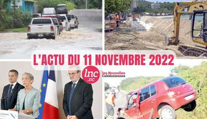 Le tour de l'actualité en Nouvelle-Calédonie du 11 novembre 2022