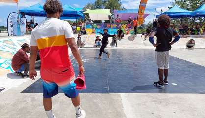 Ambiance et figures de haut niveau, ce samedi à Koutio, au championnat territorial de breakdance