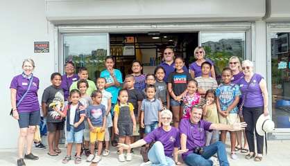 [Païta] Le club Kiwanis a réuni trente jeunes de la commune au Family Park