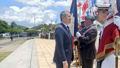 [VIDÉO] Suivez le déplacement ministériel de Gérald Darmanin en Nouvelle-Calédonie 