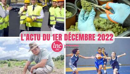 Le tour de l'actualité en Nouvelle-Calédonie du 1er décembre 2022