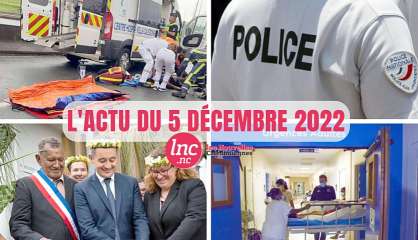 Le tour de l'actualité en Nouvelle-Calédonie du 5 décembre 2022