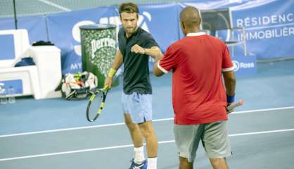 Tennis : Maxime Chazal et Nickolas N'Godrela éliminés en double
