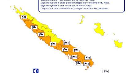 21 communes placées en vigilance orange vent violent