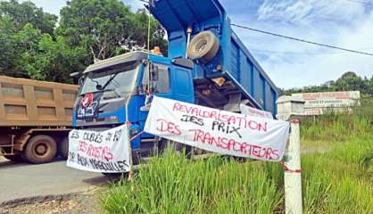 Les carrières de Dumbéa et Païta bloquées