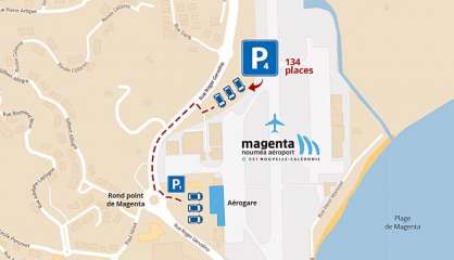Un nouveau parking disponible à l’aéroport de Magenta à Nouméa