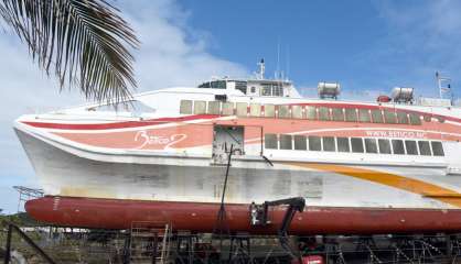 Le Betico est monté sur cale