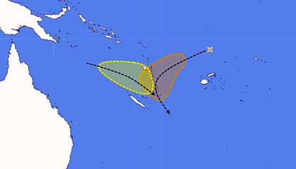 Deux dépressions tropicales s’approchent de la Calédonie