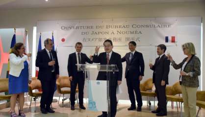 Le bureau consulaire du Japon à Nouméa officiellement inauguré