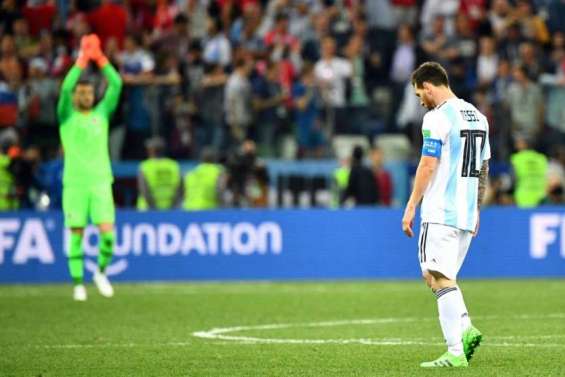  L'Argentine humiliée par la Croatie et au bord de l'élimination
