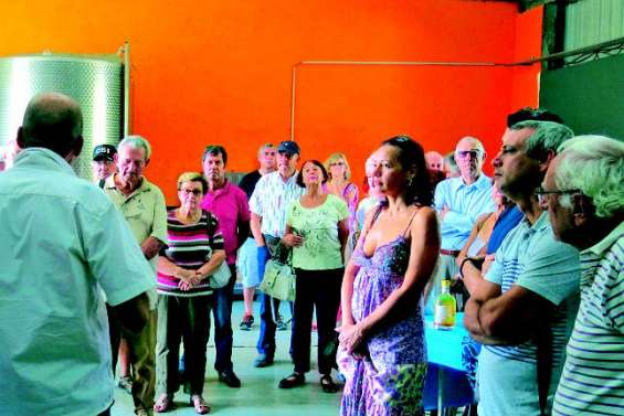 L’AHNC en visite à la distillerie du Soleil
