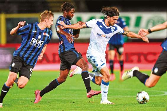 L’Atalanta ralentit  