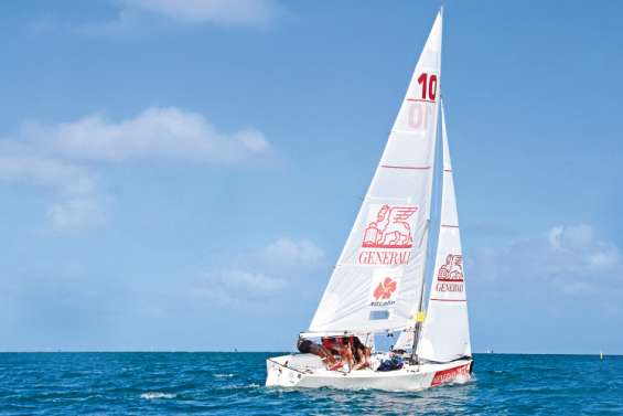 12 bateaux et 5 courses ont animé les championnats