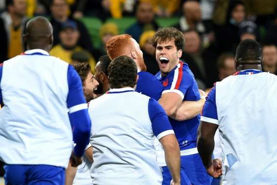 Rugby: le XV de France s'impose 28-26 en Australie, une première depuis 31 ans