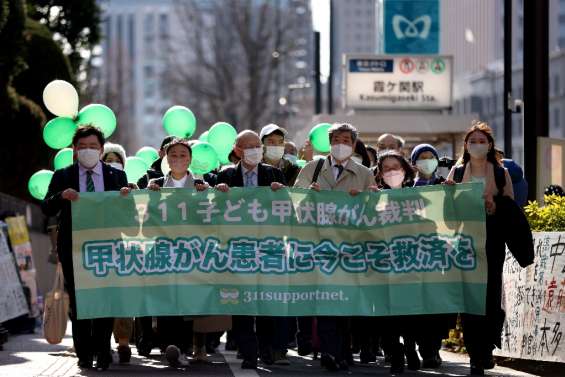 Fukushima: des habitants atteints de cancers de la thyroïde demandent justice