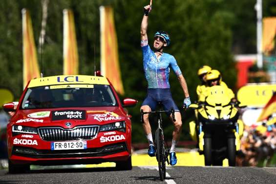Tour de France: Houle pour le 2e succès canadien, Vingegaard encore en jaune