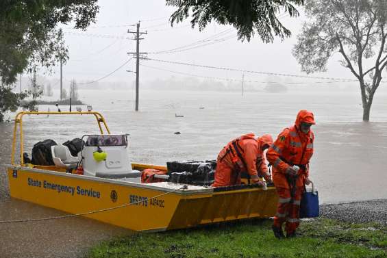 Inondations: des milliers d'Australiens fuient, les pluies vont vers le nord
