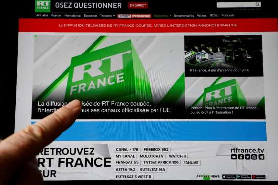 Moscou promet de riposter à la suspension de RT France, confirmée par la justice européenne