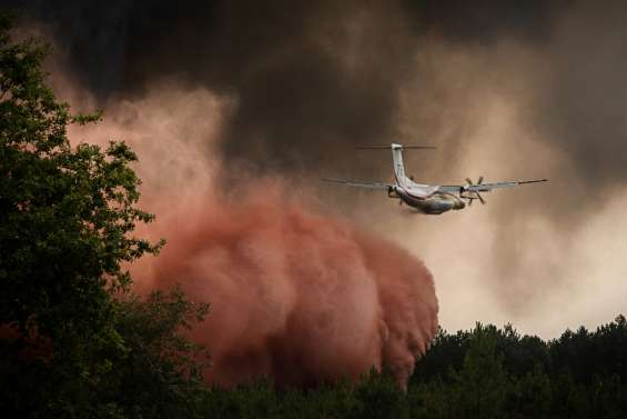L'Europe vole au secours de la Gironde et des Landes qui flambent