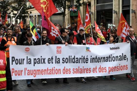 Des manifestations dans toute la France pour les salaires et les retraites