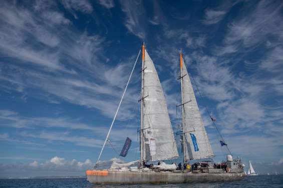 La goélette scientifique Tara de retour après un périple de 70.000 km