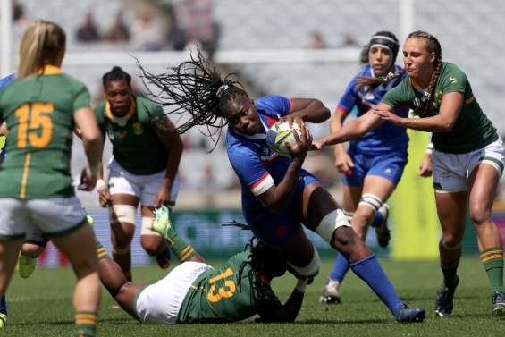 Mondial féminin de rugby: les Bleues assurent et se rassurent face aux Sud-Africaines
