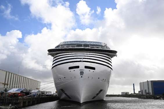 Le premier paquebot au gaz construit en France, livré à Saint-Nazaire