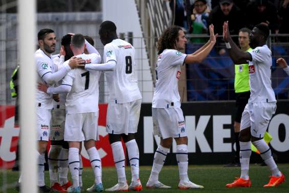 Coupe de France: l'OM s'en sort à dix face à Hyères