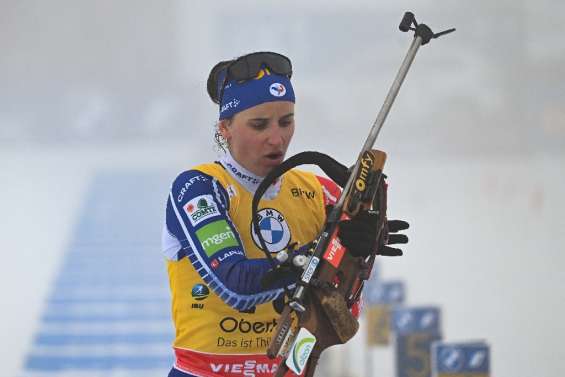 Biathlon: la Française Julia Simon championne du monde de poursuite 