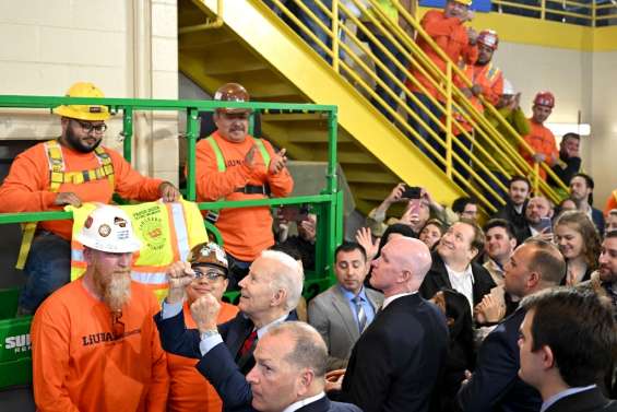 Biden à la rencontre des 