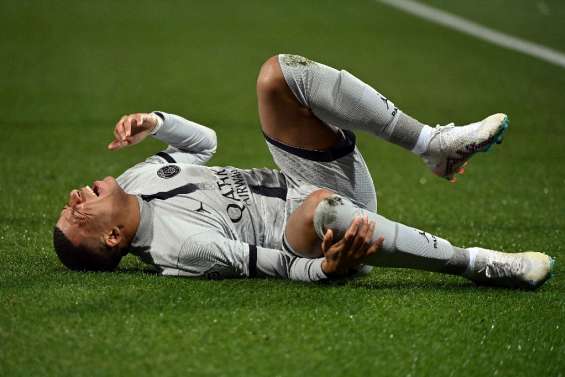 C1: Mbappé absent 3 semaines et forfait à l'aller pour PSG-Bayern