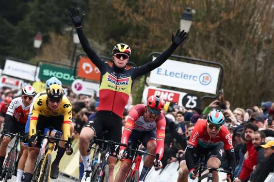 Paris-Nice: Merlier l'emporte, Pogacar engrange