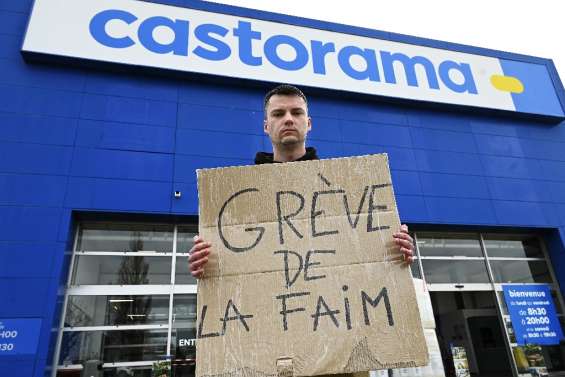 Chez Castorama, bricolage, jardinage et grève de la faim