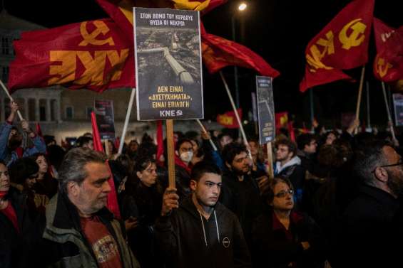 Catastrophe ferroviaire en Grèce: début de l'audition du chef de gare, nouvelles manifestations